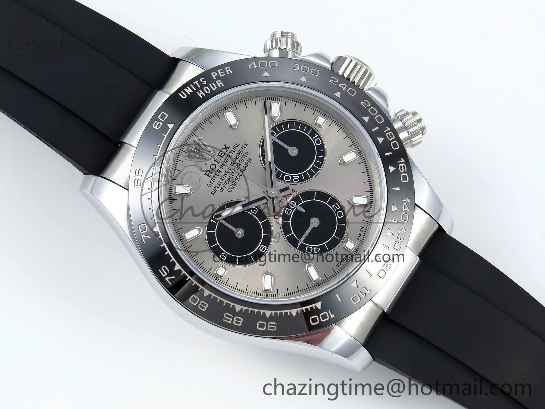 Daytona 116519 QF 1:1 Best Edition Gray Dial on Oysterflex Strap SH4130 V3 (Gain Weight) Colorful 1687