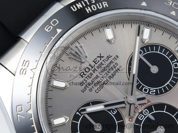 Daytona 116519 QF 1:1 Best Edition Gray Dial on Oysterflex Strap SH4130 V3 (Gain Weight) Colorful 1687