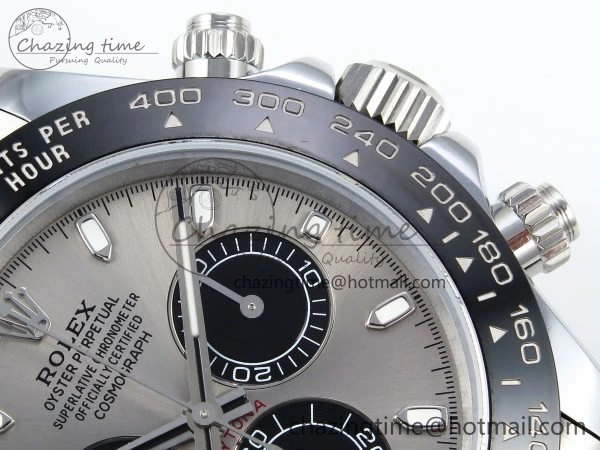 Daytona 116519 QF 1:1 Best Edition Gray Dial on Oysterflex Strap SH4130 V3 (Gain Weight) Colorful 1687