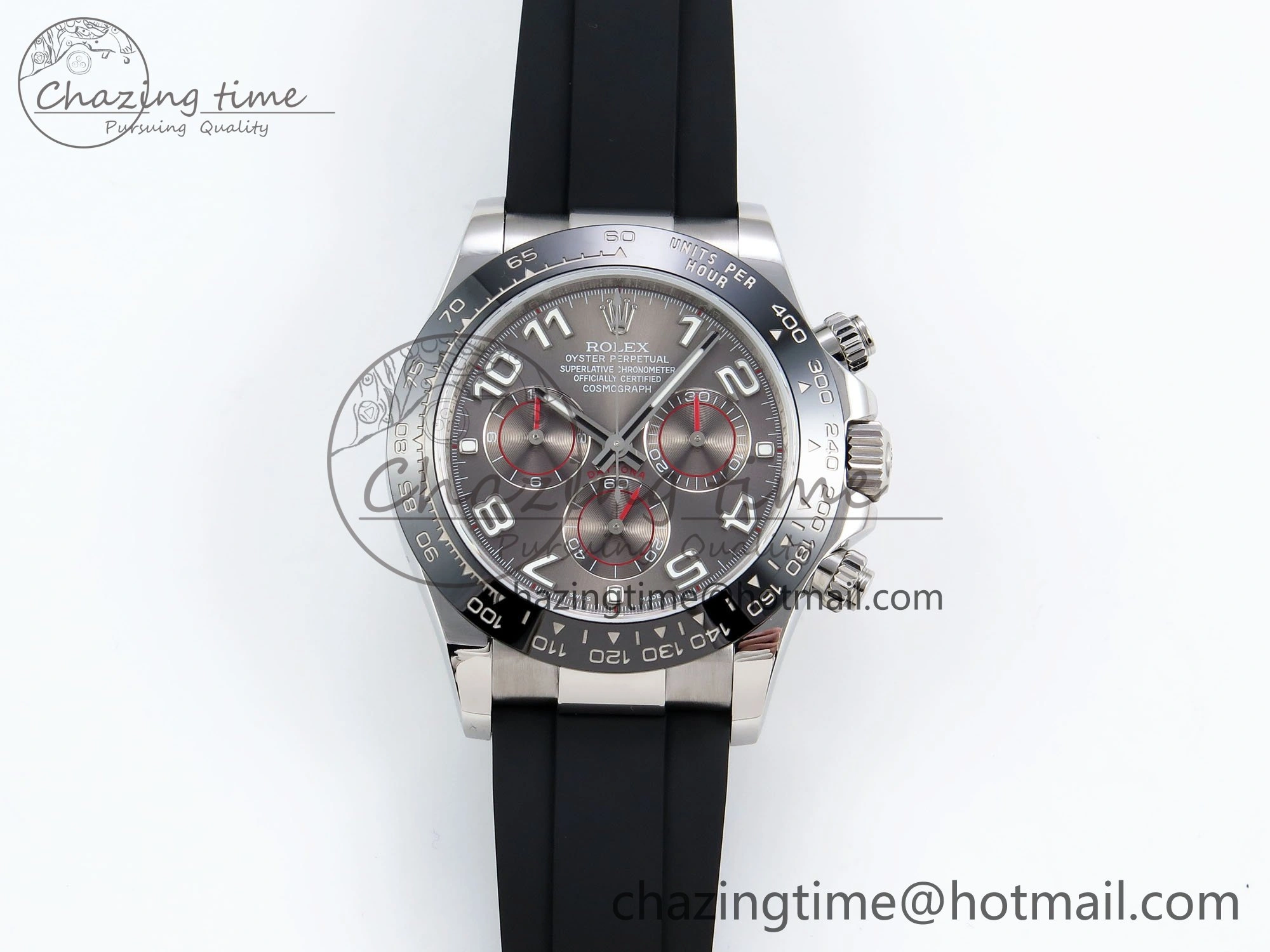 Colorful Daytona 116519 QF 1:1 Best Edition Gray Numeral Dial on Oysterflex Strap SH4130 V3 (Gain Weight) 1621
