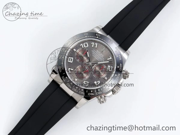 Colorful Daytona 116519 QF 1:1 Best Edition Gray Numeral Dial on Oysterflex Strap SH4130 V3 (Gain Weight) 1621