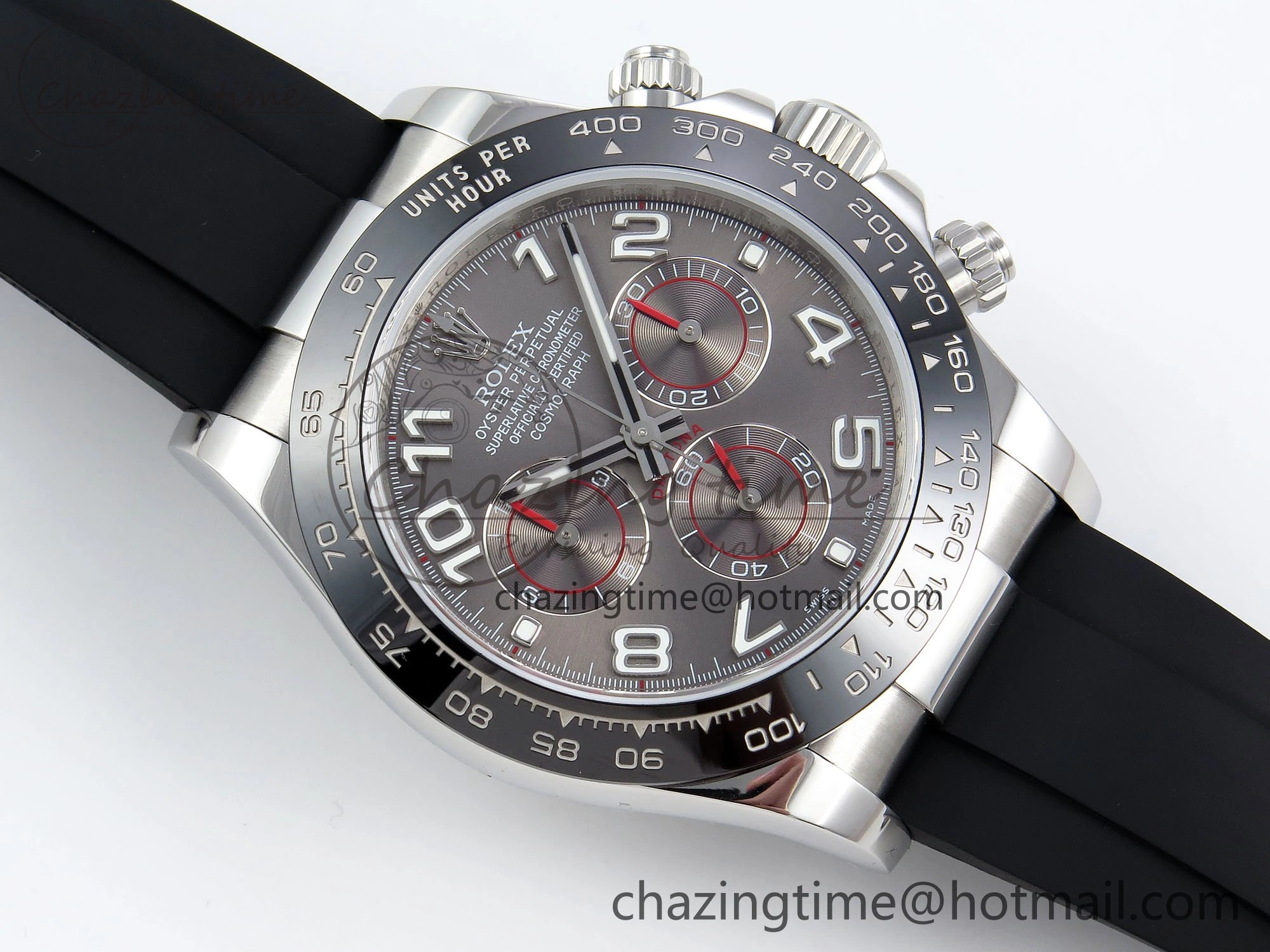Colorful Daytona 116519 QF 1:1 Best Edition Gray Numeral Dial on Oysterflex Strap SH4130 V3 (Gain Weight) 1621