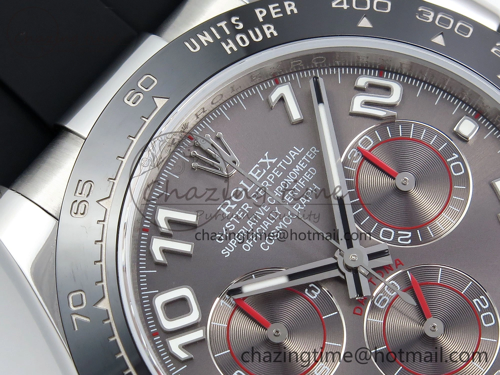 Colorful Daytona 116519 QF 1:1 Best Edition Gray Numeral Dial on Oysterflex Strap SH4130 V3 (Gain Weight) 1621