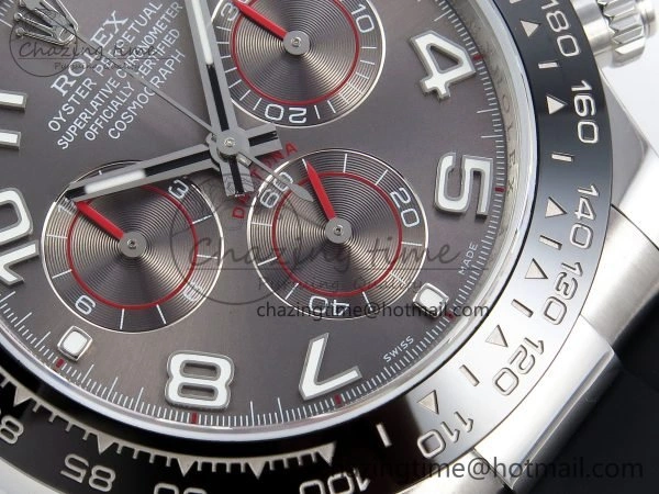 Colorful Daytona 116519 QF 1:1 Best Edition Gray Numeral Dial on Oysterflex Strap SH4130 V3 (Gain Weight) 1621