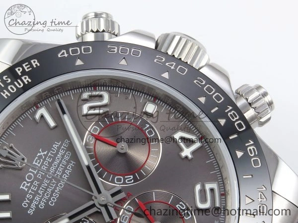 Colorful Daytona 116519 QF 1:1 Best Edition Gray Numeral Dial on Oysterflex Strap SH4130 V3 (Gain Weight) 1621