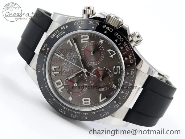 Colorful Daytona 116519 QF 1:1 Best Edition Gray Numeral Dial on Oysterflex Strap SH4130 V3 (Gain Weight) 1621