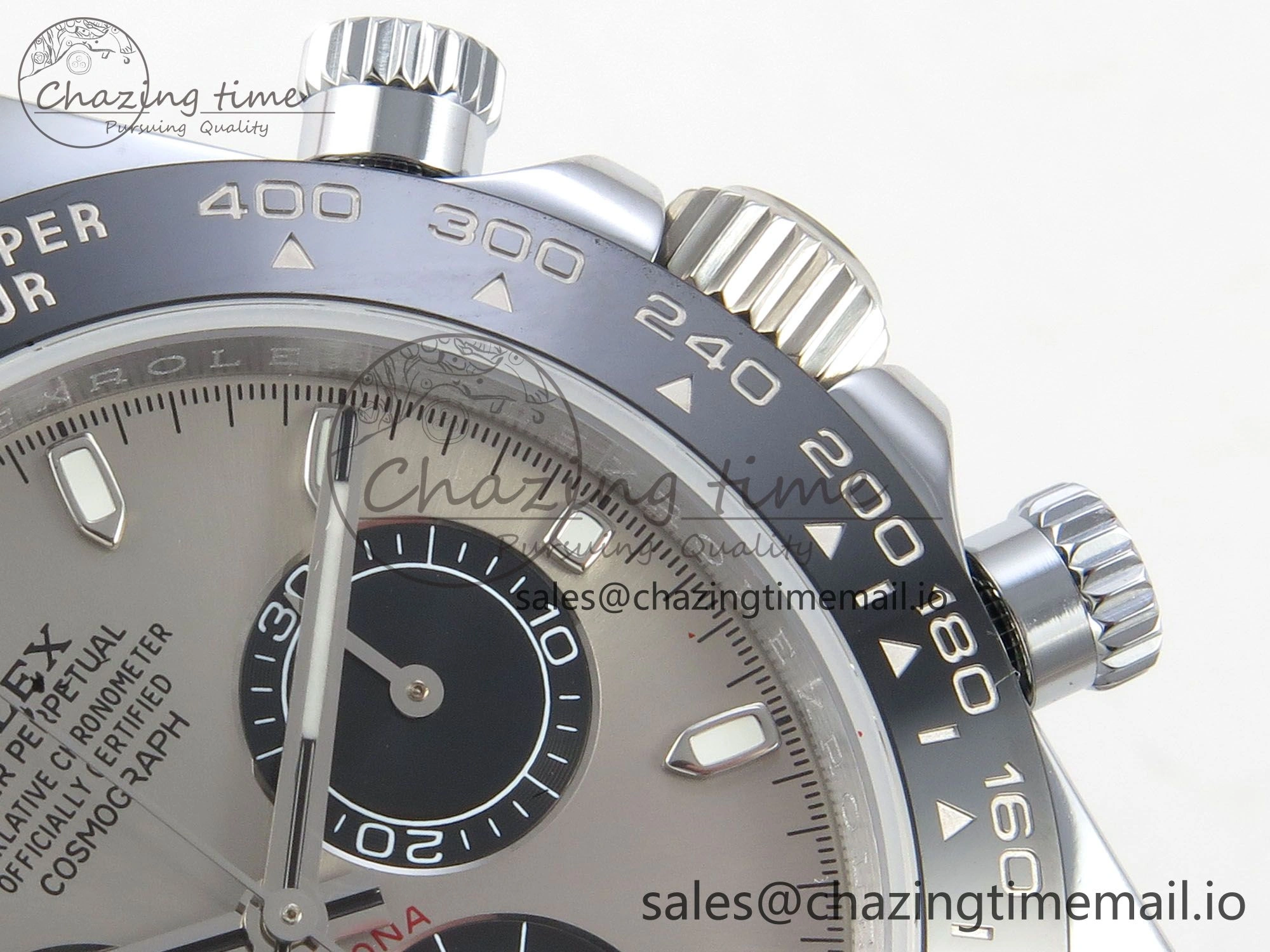 EasyCare Daytona 116519 QF 1:1 Best Edition Grey Black Dial on Oysterflex Strap SH4130 V11（Gain Weight） 172