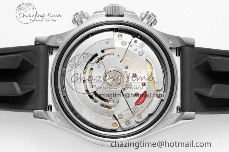 Compact Daytona 116519 QF 1:1 Best Edition Meteorite Dial on Oysterflex Rubber Strap SA 2269