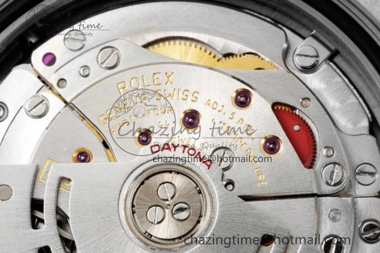 Compact Daytona 116519 QF 1:1 Best Edition Meteorite Dial on Oysterflex Rubber Strap SA 2269