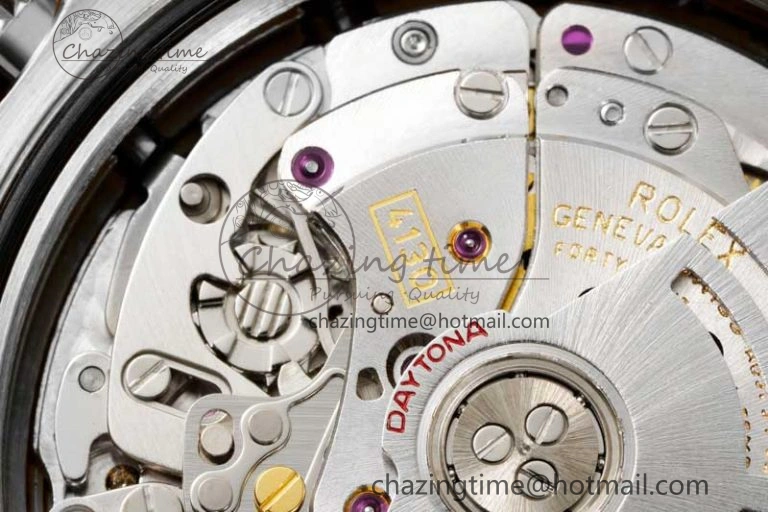 Compact Daytona 116519 QF 1:1 Best Edition Meteorite Dial on Oysterflex Rubber Strap SA 2269