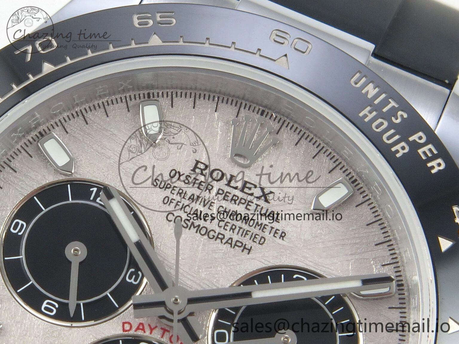 Upgraded Daytona 116519 QF 1:1 Best Edition Meteorite Dial on Oysterflex Strap SH4130 V11（Gain Weight） 163