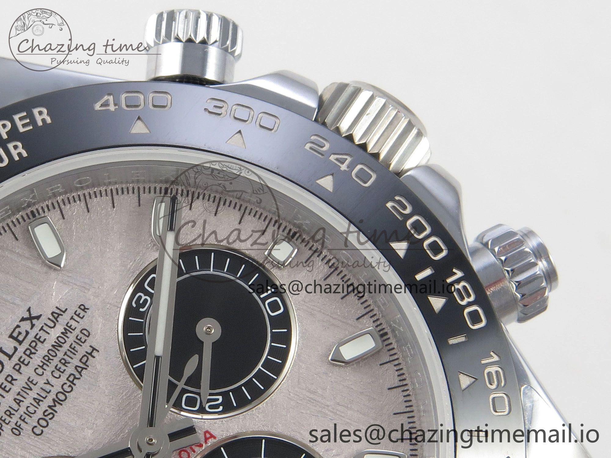 Upgraded Daytona 116519 QF 1:1 Best Edition Meteorite Dial on Oysterflex Strap SH4130 V11（Gain Weight） 163