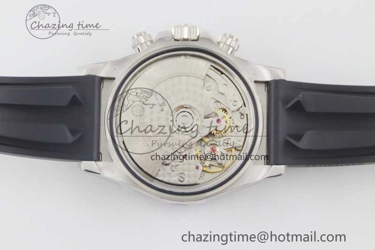 Daytona 116519 SS TWF 1:1 Best Edition 904L Steel Blue Dial on Oysterflex Strap A WellDesigned 2411