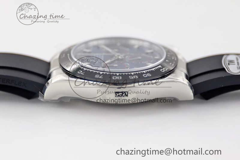 Daytona 116519 SS TWF 1:1 Best Edition 904L Steel Blue Dial on Oysterflex Strap A WellDesigned 2411
