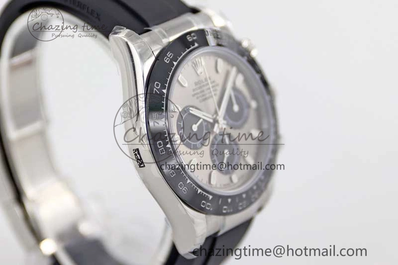 Daytona 116519 SS TWF 1:1 Best Edition 904L Steel Gray Dial on Oysterflex Strap A Vibrant 2412