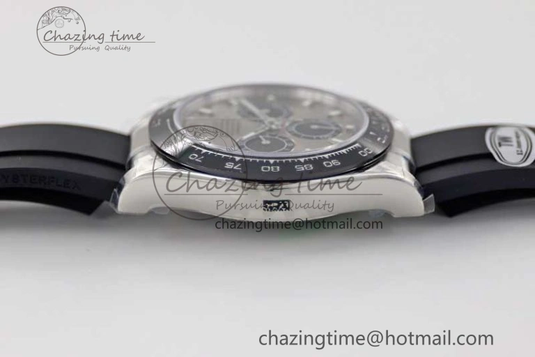 Daytona 116519 SS TWF 1:1 Best Edition 904L Steel Gray Dial on Oysterflex Strap A Vibrant 2412