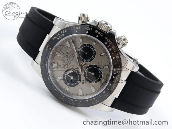 Daytona 116519 VRF 1:1 Best Edition Gray Dial on Oysterflex Rubber Strap A Unisex 1641