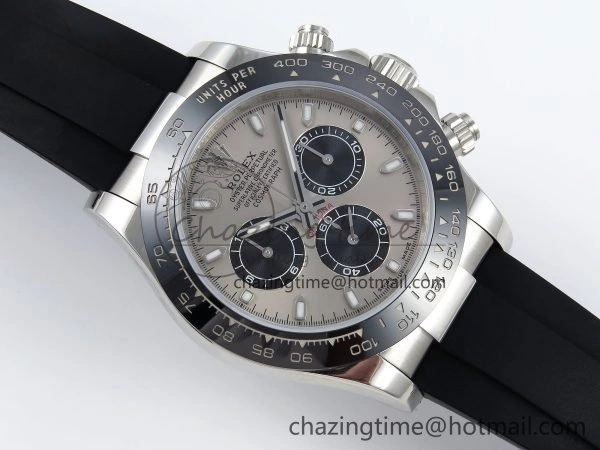 Daytona 116519 VRF 1:1 Best Edition Gray Dial on Oysterflex Rubber Strap A Unisex 1641