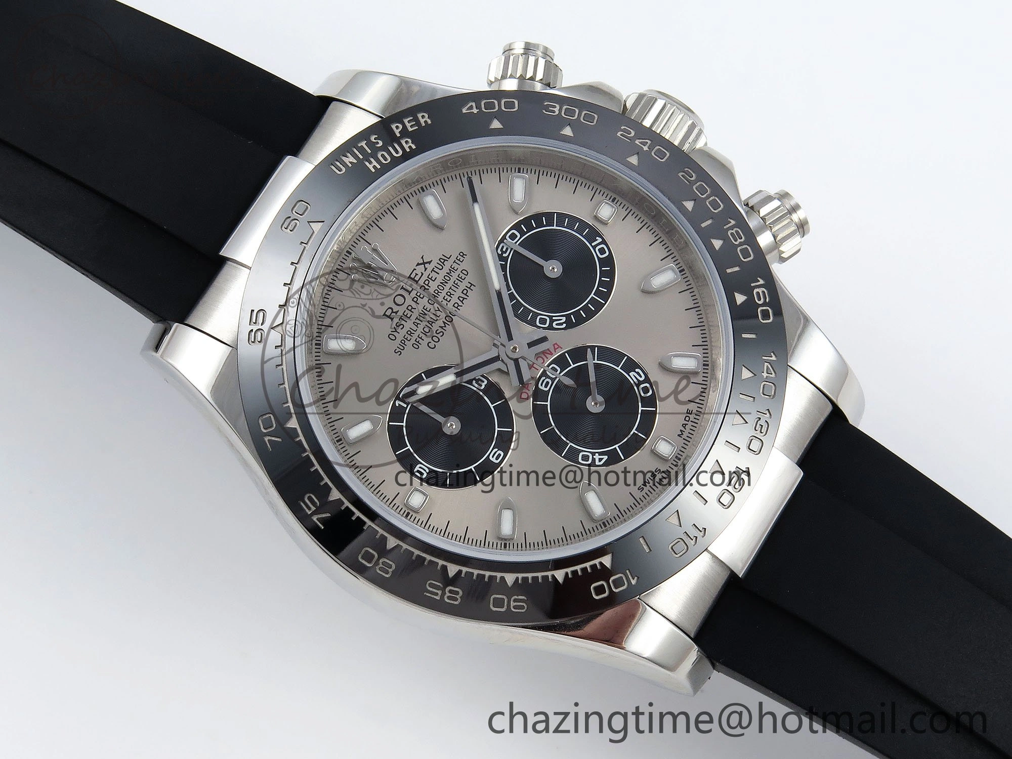 Daytona 116519 VRF 1:1 Best Edition Gray Dial on Oysterflex Rubber Strap A Unisex 1641