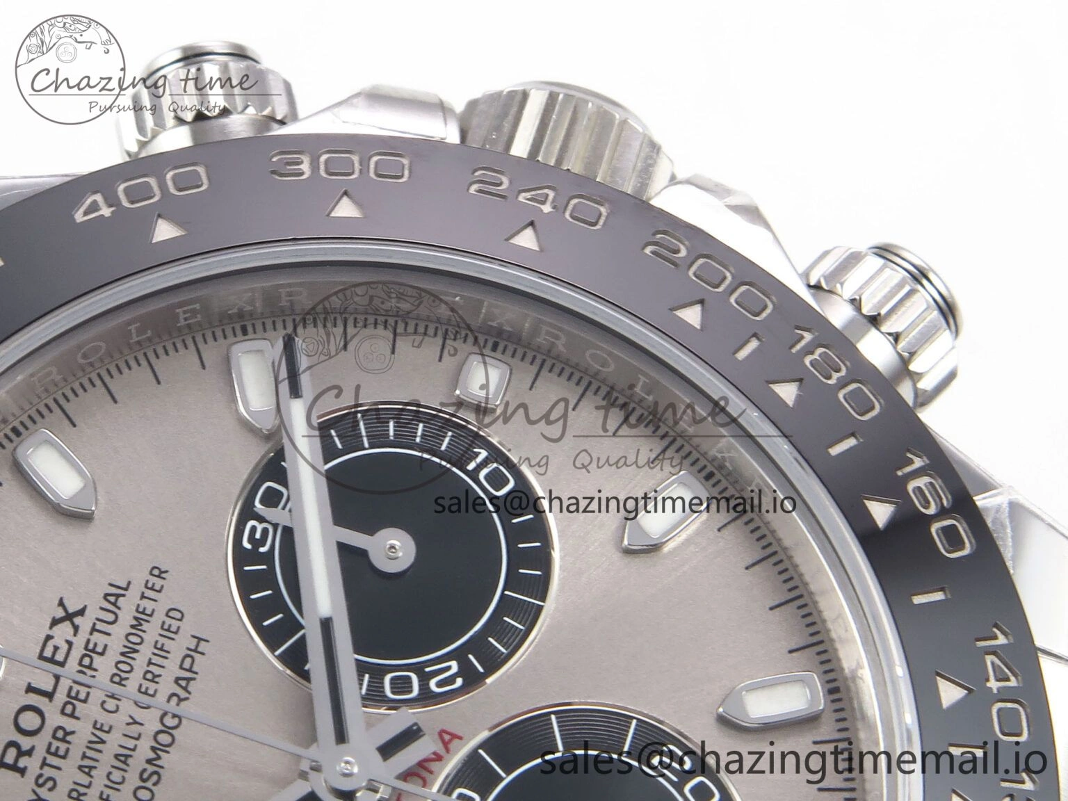 SportInspired Daytona 116519 VSF 1:1 Best Edition 904L Steel Gray Dial on Oysterflex Strap DD 1004