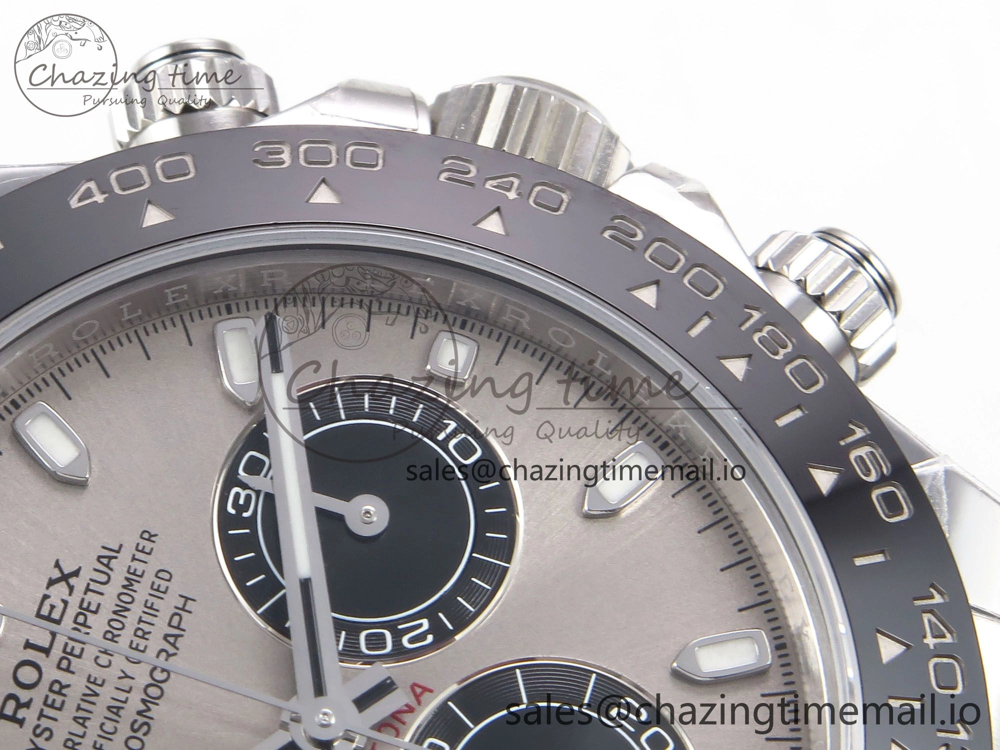 SportInspired Daytona 116519 VSF 1:1 Best Edition 904L Steel Gray Dial on Oysterflex Strap DD 1004