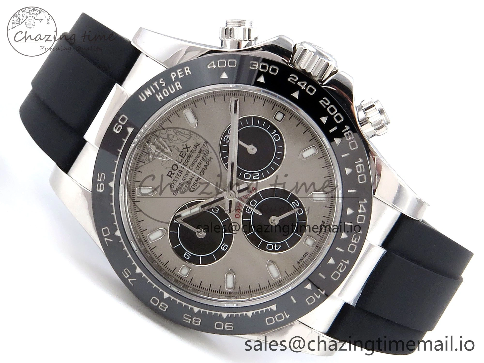 ModernLook Daytona 116519 ZF 1:1 Best Edition Silver Dial on Oysterflex Strap SH4130（Gain Weight） 1243