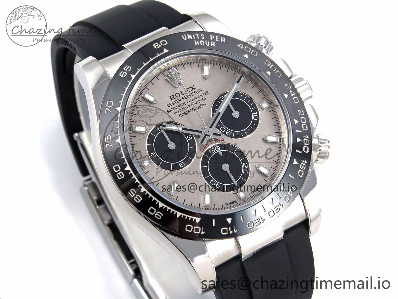 ModernLook Daytona 116519 ZF 1:1 Best Edition Silver Dial on Oysterflex Strap SH4130（Gain Weight） 1243