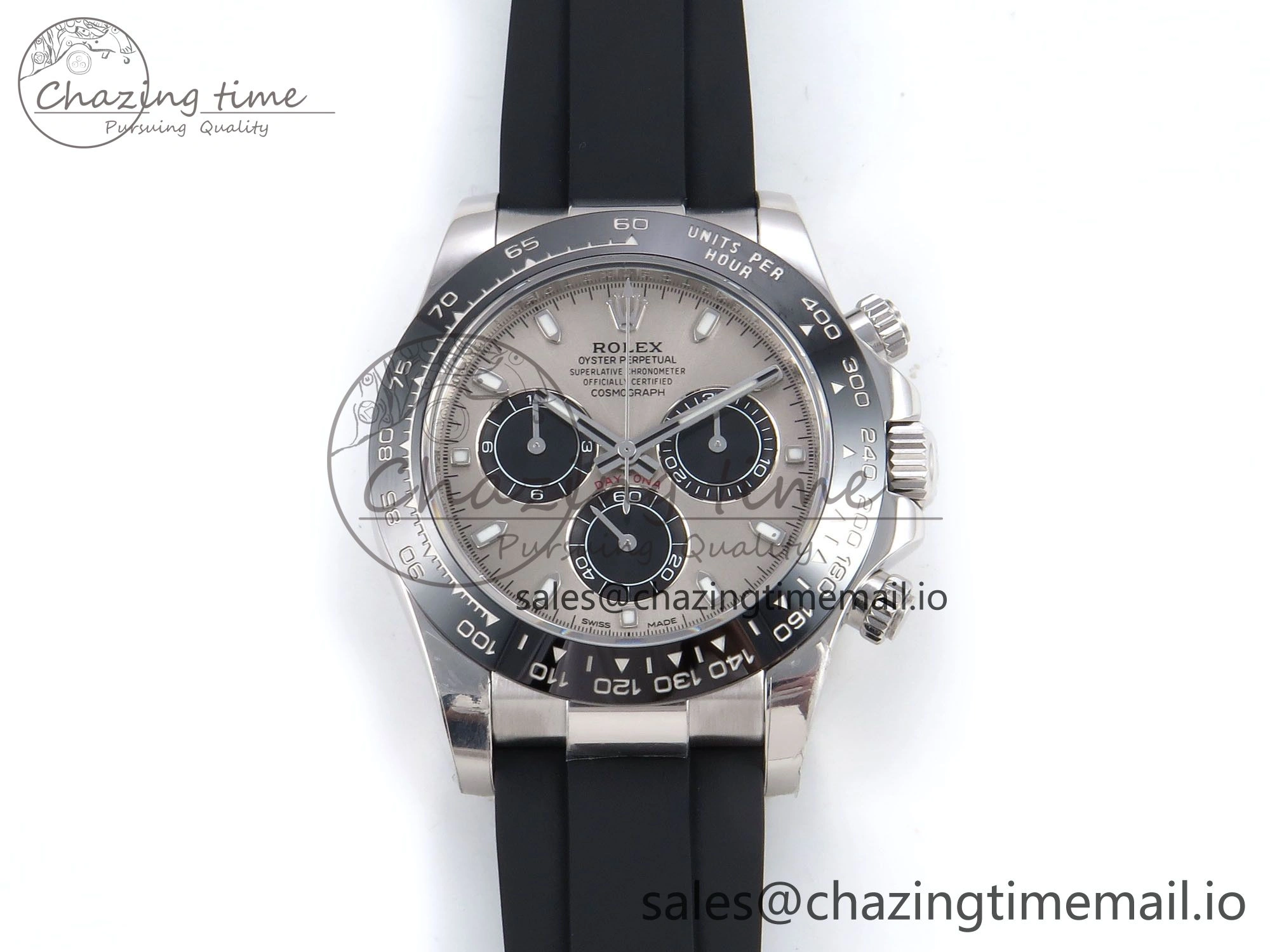 ModernLook Daytona 116519 ZF 1:1 Best Edition Silver Dial on Oysterflex Strap SH4130（Gain Weight） 1243