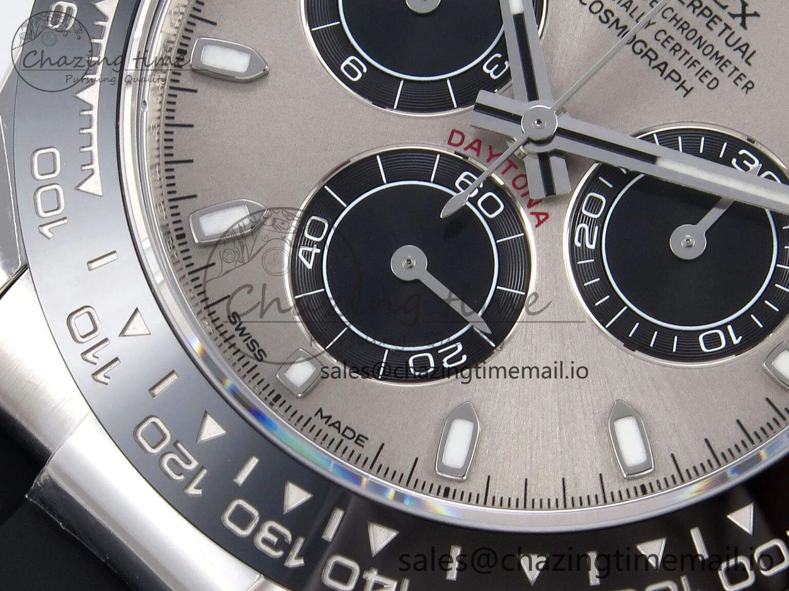 ModernLook Daytona 116519 ZF 1:1 Best Edition Silver Dial on Oysterflex Strap SH4130（Gain Weight） 1243
