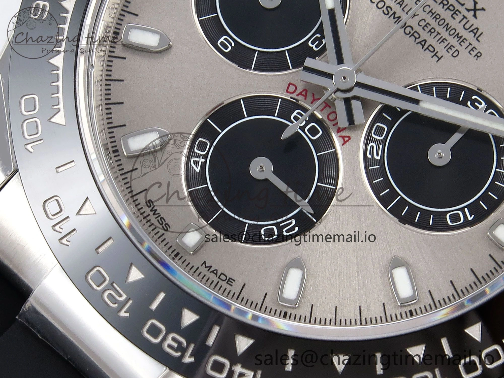 ModernLook Daytona 116519 ZF 1:1 Best Edition Silver Dial on Oysterflex Strap SH4130（Gain Weight） 1243