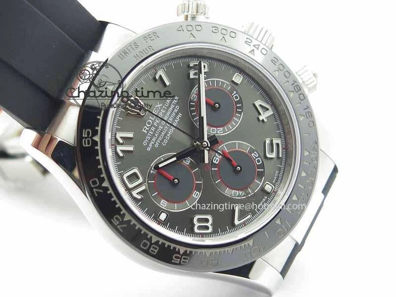 Efficient Daytona 116519LN 2016 Baselworld JH Best Edition Gray Dial On Rubber Strap A4130 (Free XS rubber strap) 3649