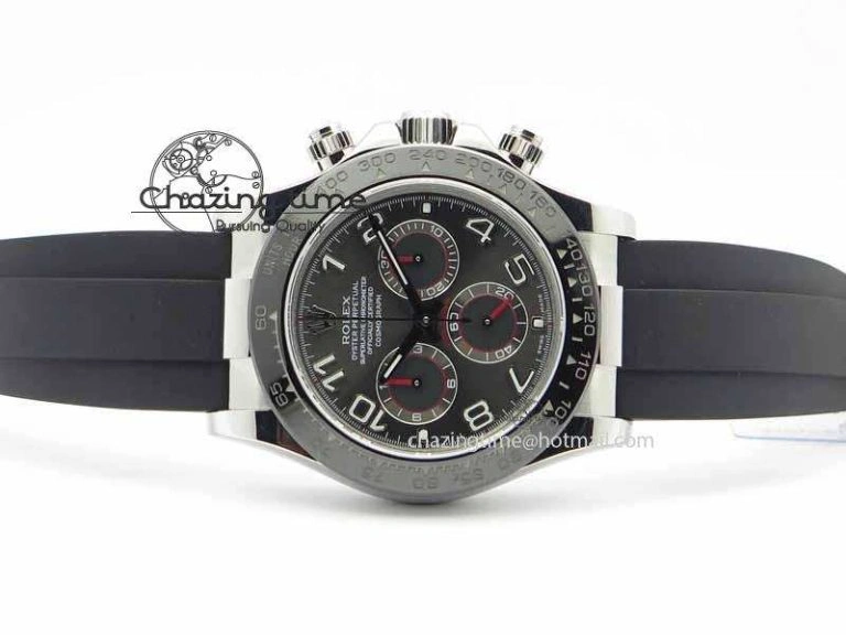 Efficient Daytona 116519LN 2016 Baselworld JH Best Edition Gray Dial On Rubber Strap A4130 (Free XS rubber strap) 3649