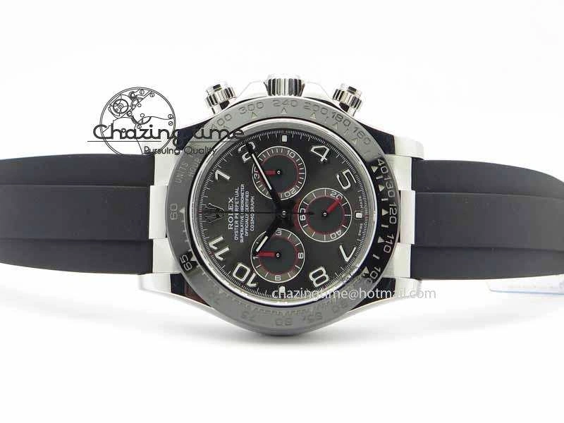 Efficient Daytona 116519LN 2016 Baselworld JH Best Edition Gray Dial On Rubber Strap A4130 (Free XS rubber strap) 3649