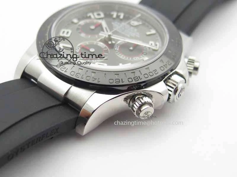 Efficient Daytona 116519LN 2016 Baselworld JH Best Edition Gray Dial On Rubber Strap A4130 (Free XS rubber strap) 3649