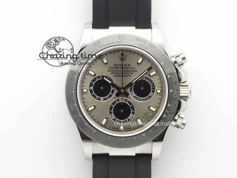 Daytona 116519LN 2016 Baselworld JH Best Edition Gray Dial On Rubber Strap A4130 (Free XS rubber strap) Compact 3648