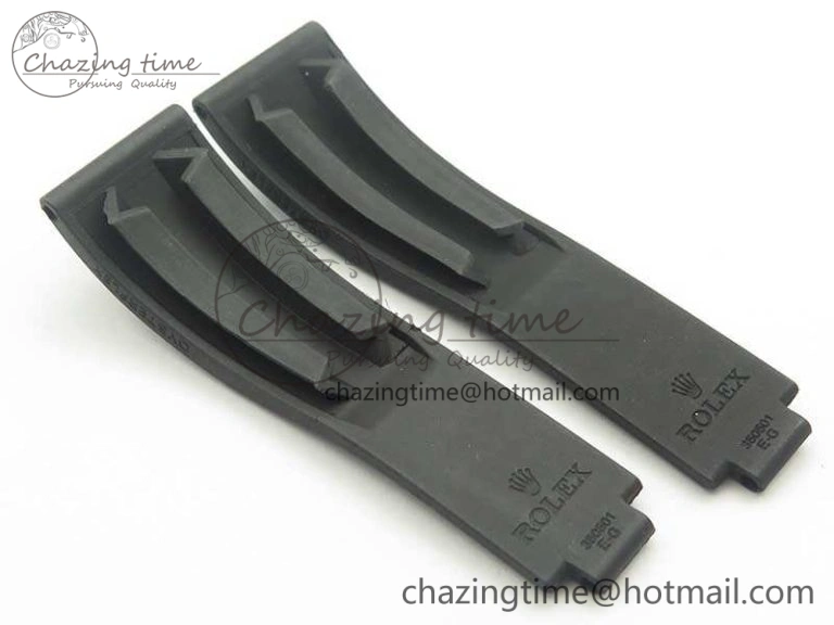 Compact Daytona 116519LN JH Best Black Dial On Rubber Strap A4130 (Free XS Rubber ) 3461