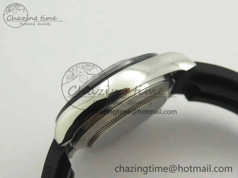 Compact Daytona 116519LN JH Best Black Dial On Rubber Strap A4130 (Free XS Rubber ) 3461
