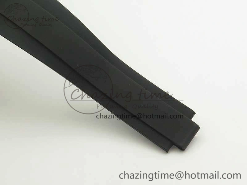 Compact Daytona 116519LN JH Best Black Dial On Rubber Strap A4130 (Free XS Rubber ) 3461