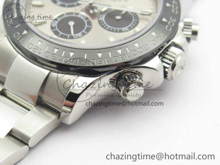 Daytona 116519LN JH Best Edition Gray Dial Ceramic Bezel On SS Bracelet A Premium 3556