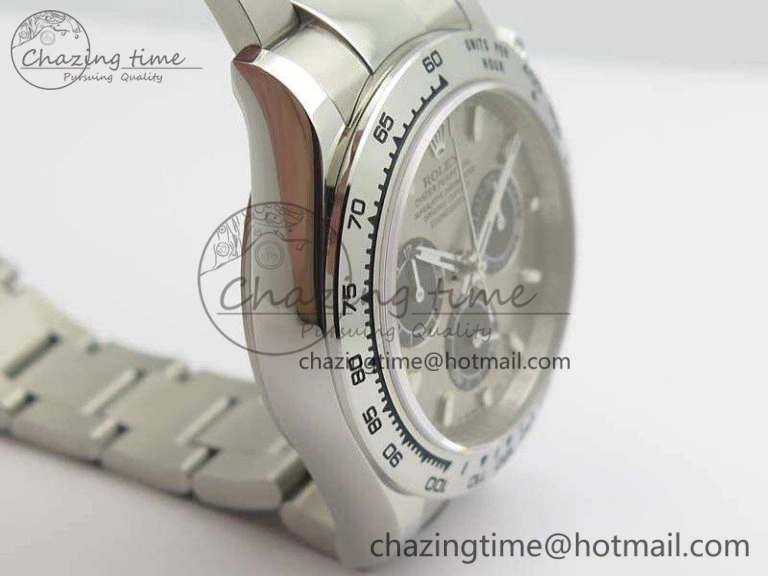 Practical Daytona 116519LN JH Best Edition Gray Dial SS Bezel On SS Bracelet A 3559