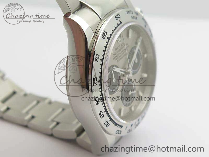 Practical Daytona 116519LN JH Best Edition Gray Dial SS Bezel On SS Bracelet A 3559