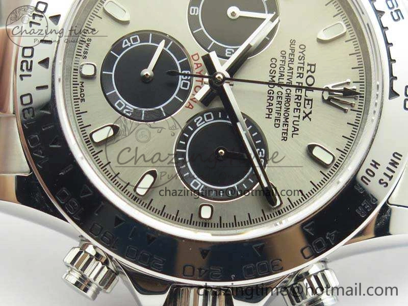 Practical Daytona 116519LN JH Best Edition Gray Dial SS Bezel On SS Bracelet A 3559
