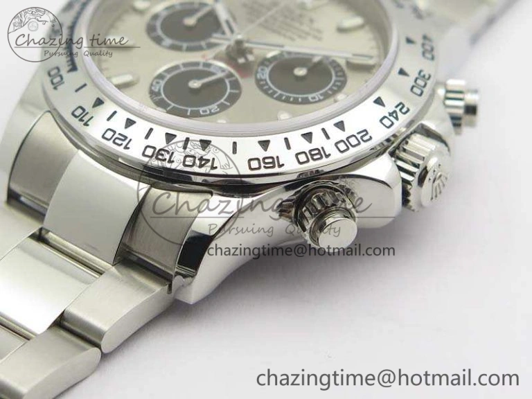 Practical Daytona 116519LN JH Best Edition Gray Dial SS Bezel On SS Bracelet A 3559