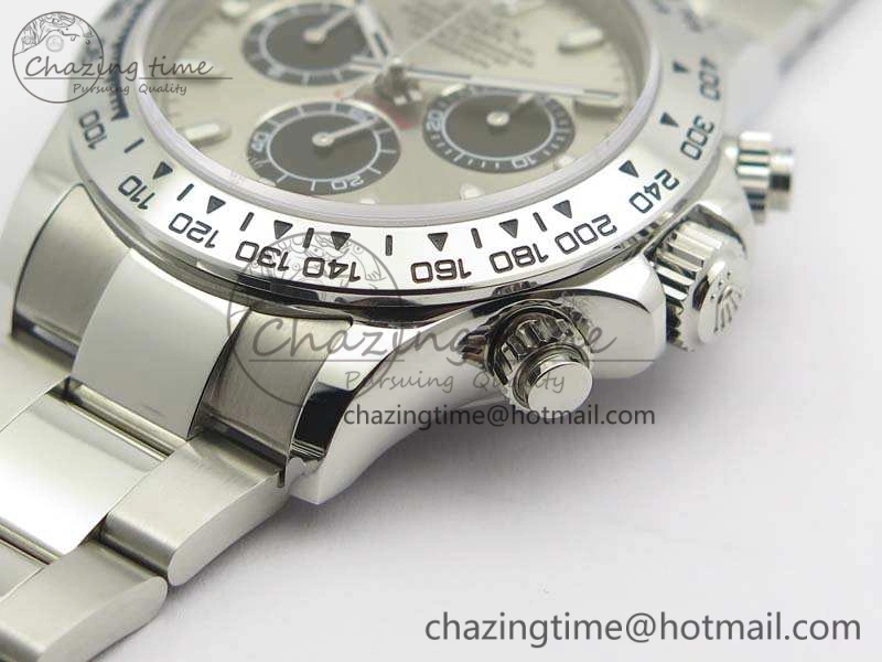 Practical Daytona 116519LN JH Best Edition Gray Dial SS Bezel On SS Bracelet A 3559