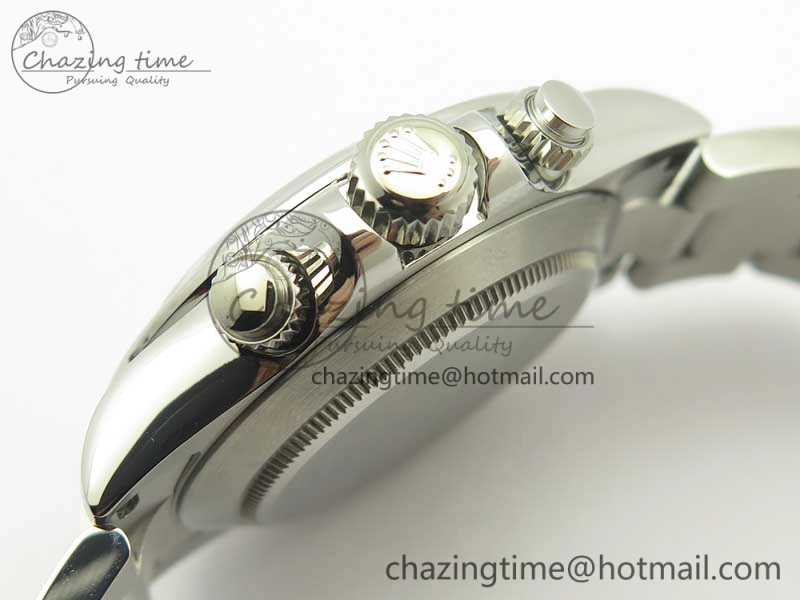 Daytona 116520 ARF 1:1 Best Edition 904L SS Case and Bracelet Black Dial A4130 Super Clone V FreshLook 3418