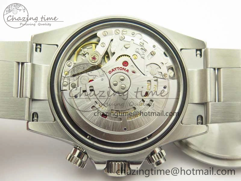 Daytona 116520 ARF 1:1 Best Edition 904L SS Case and Bracelet White Dial A4130 Super Clone V Functional 3419