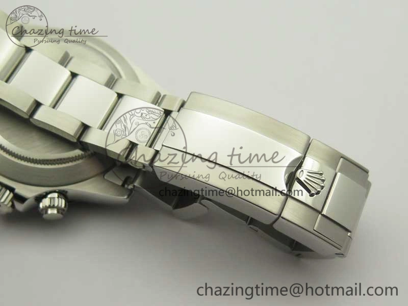Daytona 116520 ARF 1:1 Best Edition 904L SS Case and Bracelet White Dial A4130 Super Clone V Functional 3419