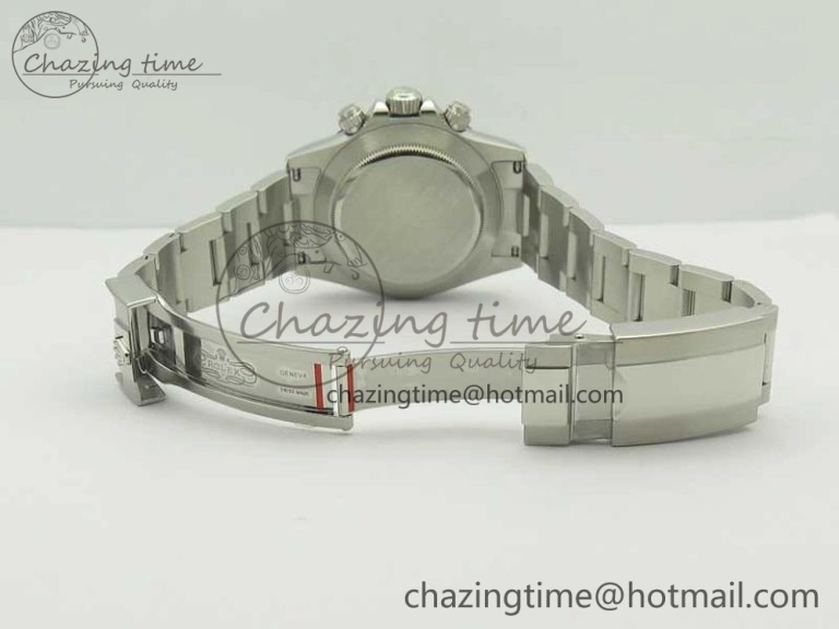 Daytona 116520 ARF 1:1 Best Edition 904L SS Case and Bracelet White Dial A4130 Super Clone V Functional 3419