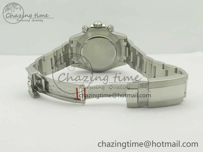Daytona 116520 ARF 1:1 Best Edition 904L SS Case and Bracelet White Dial A4130 Super Clone V Functional 3419