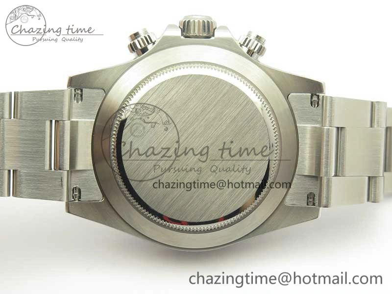 Daytona 116520 ARF 1:1 Best Edition 904L SS Case and Bracelet White Dial A4130 Super Clone V Functional 3419